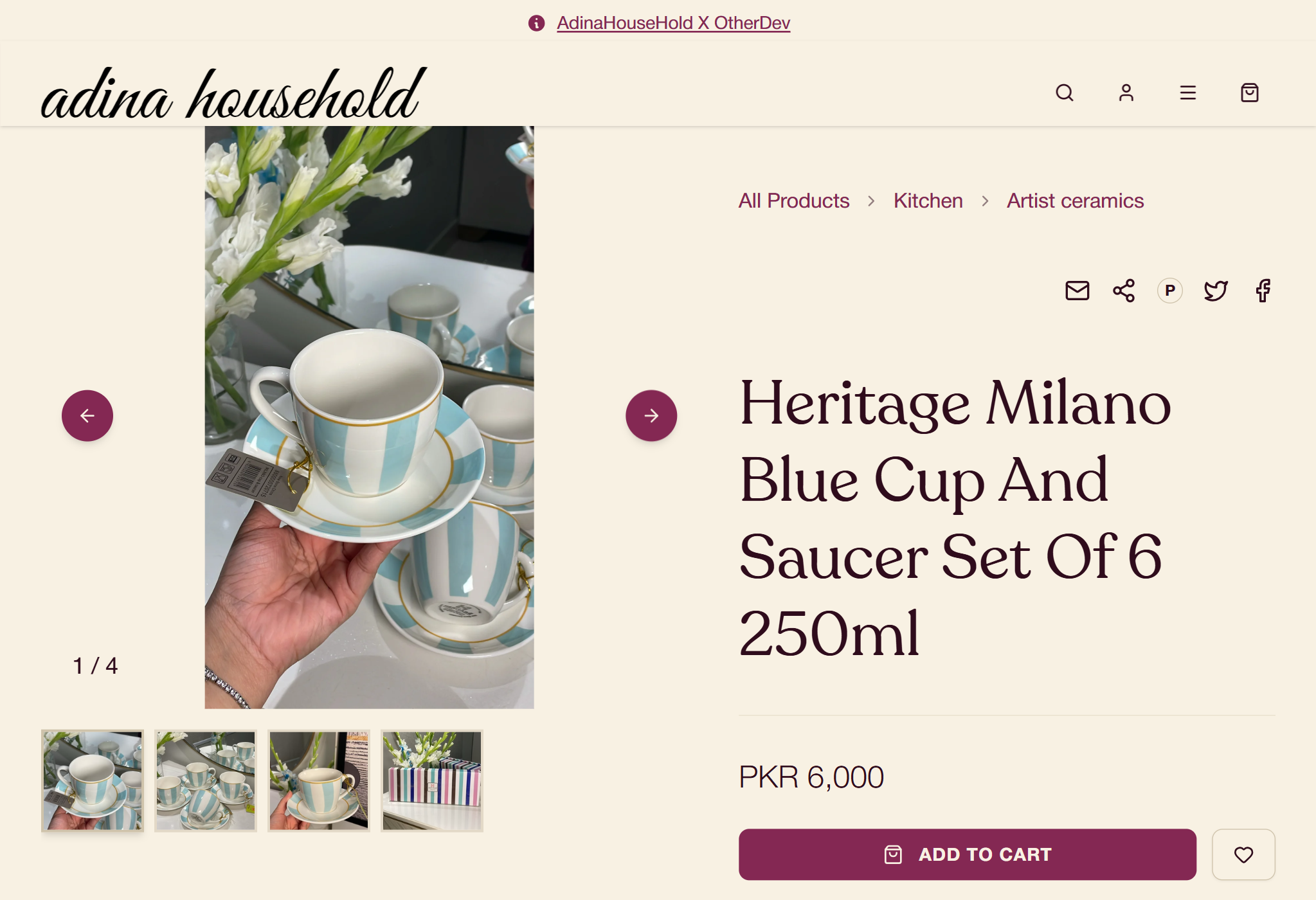 Adina Household — Headless Shopify Storefront - Image 4
