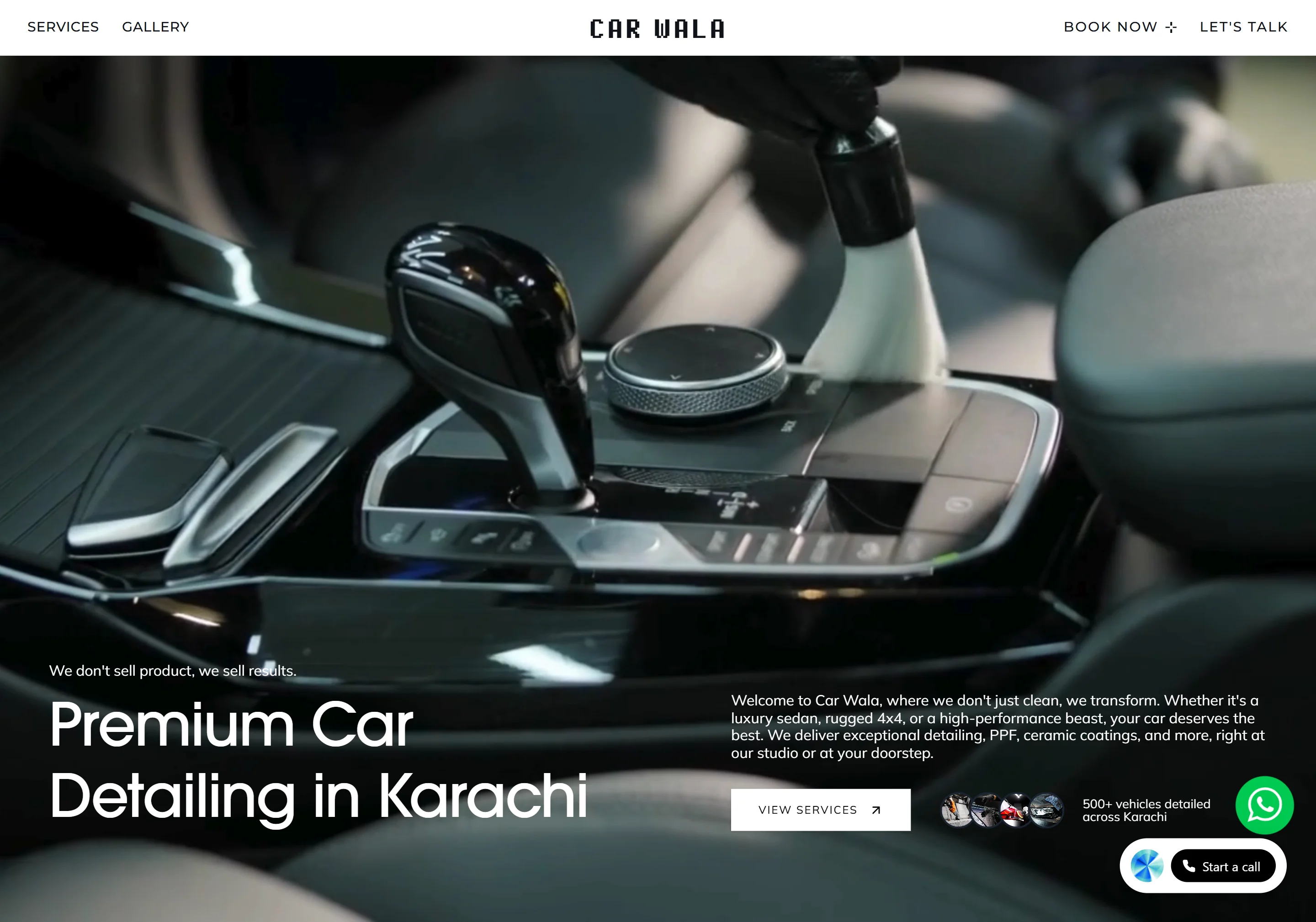 Carwala — Car Wash & Detailing Booking Platform
