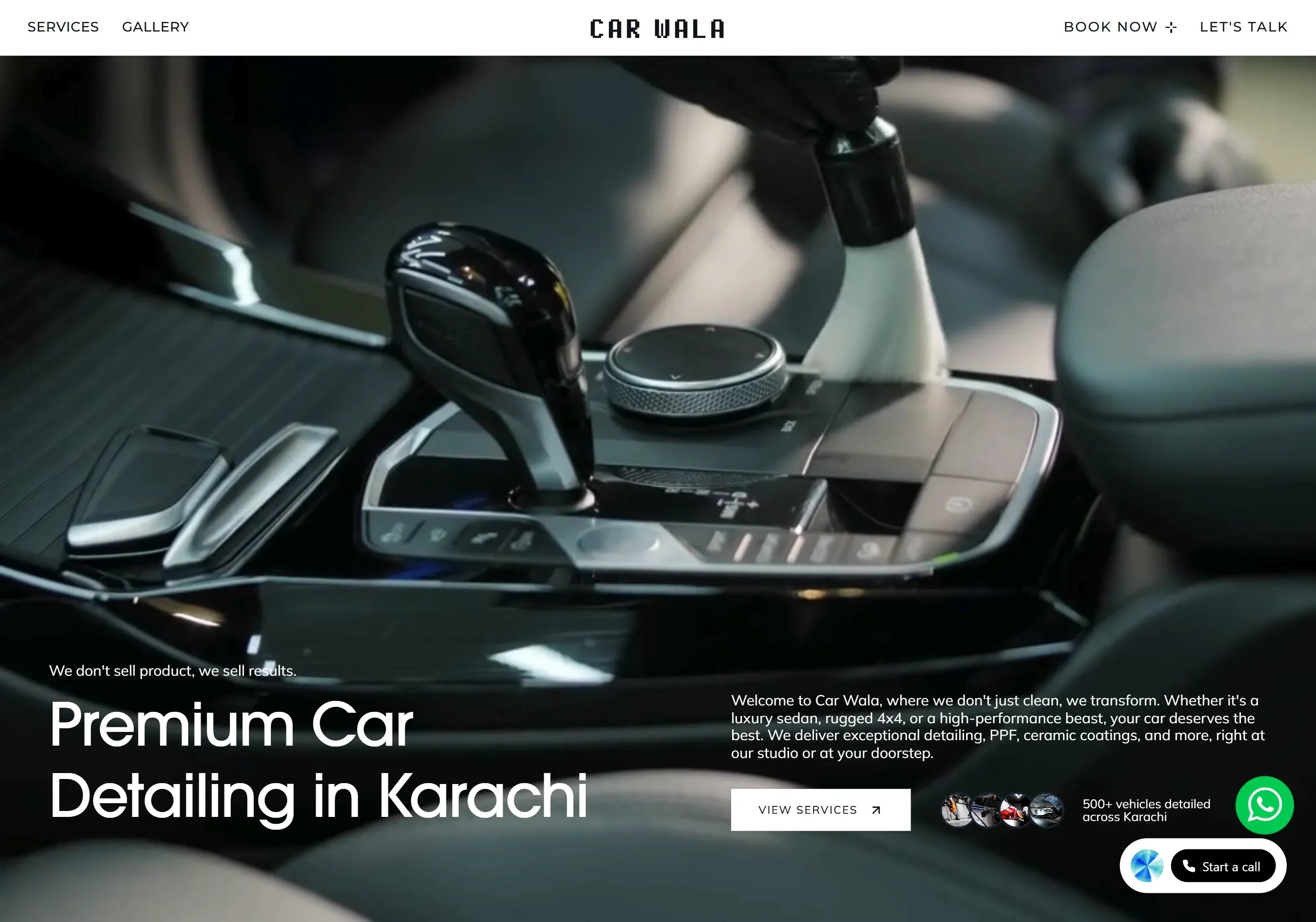 Carwala — Car Wash & Detailing Booking Platform