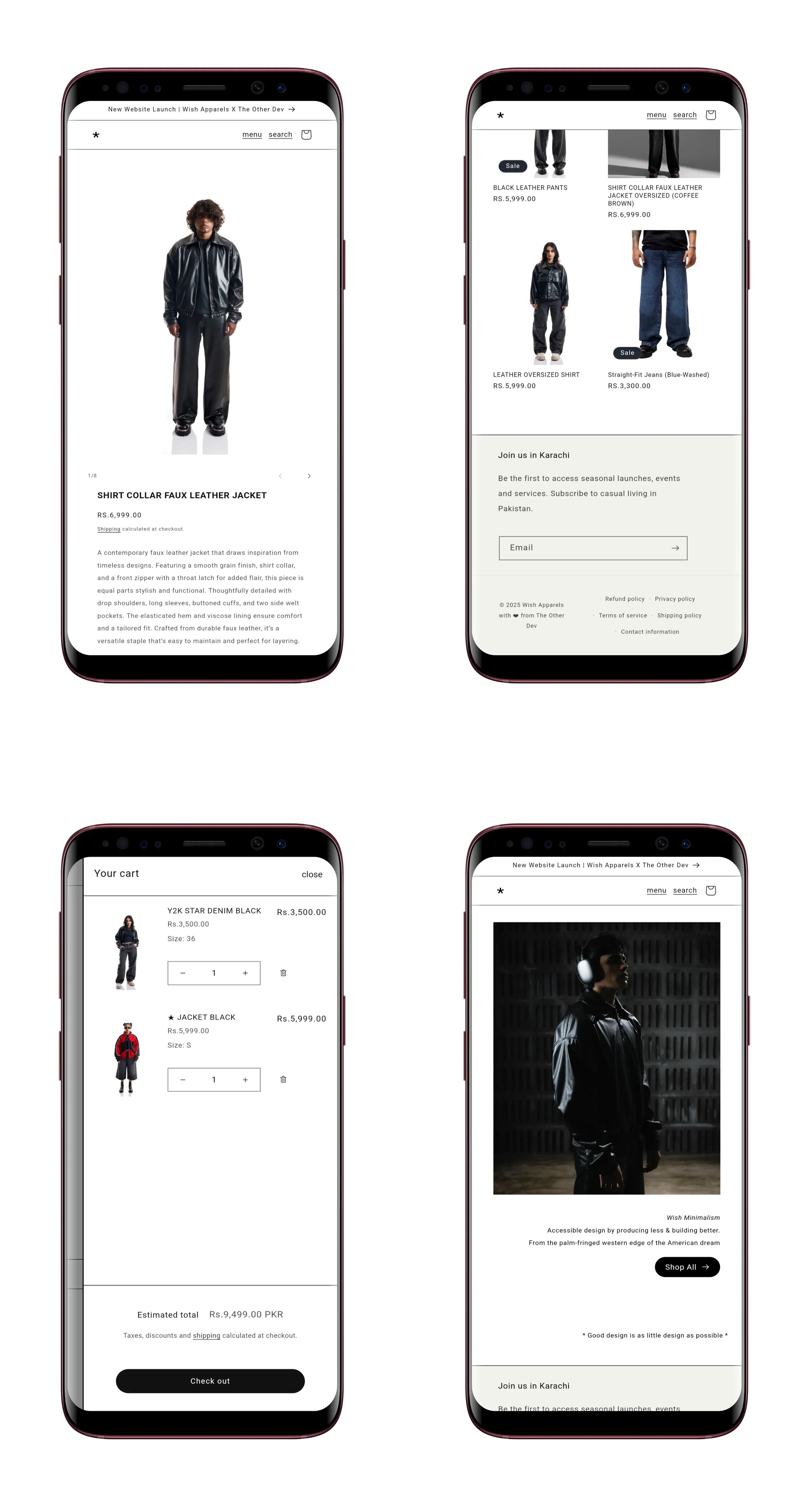 Branding & website development for Wish
