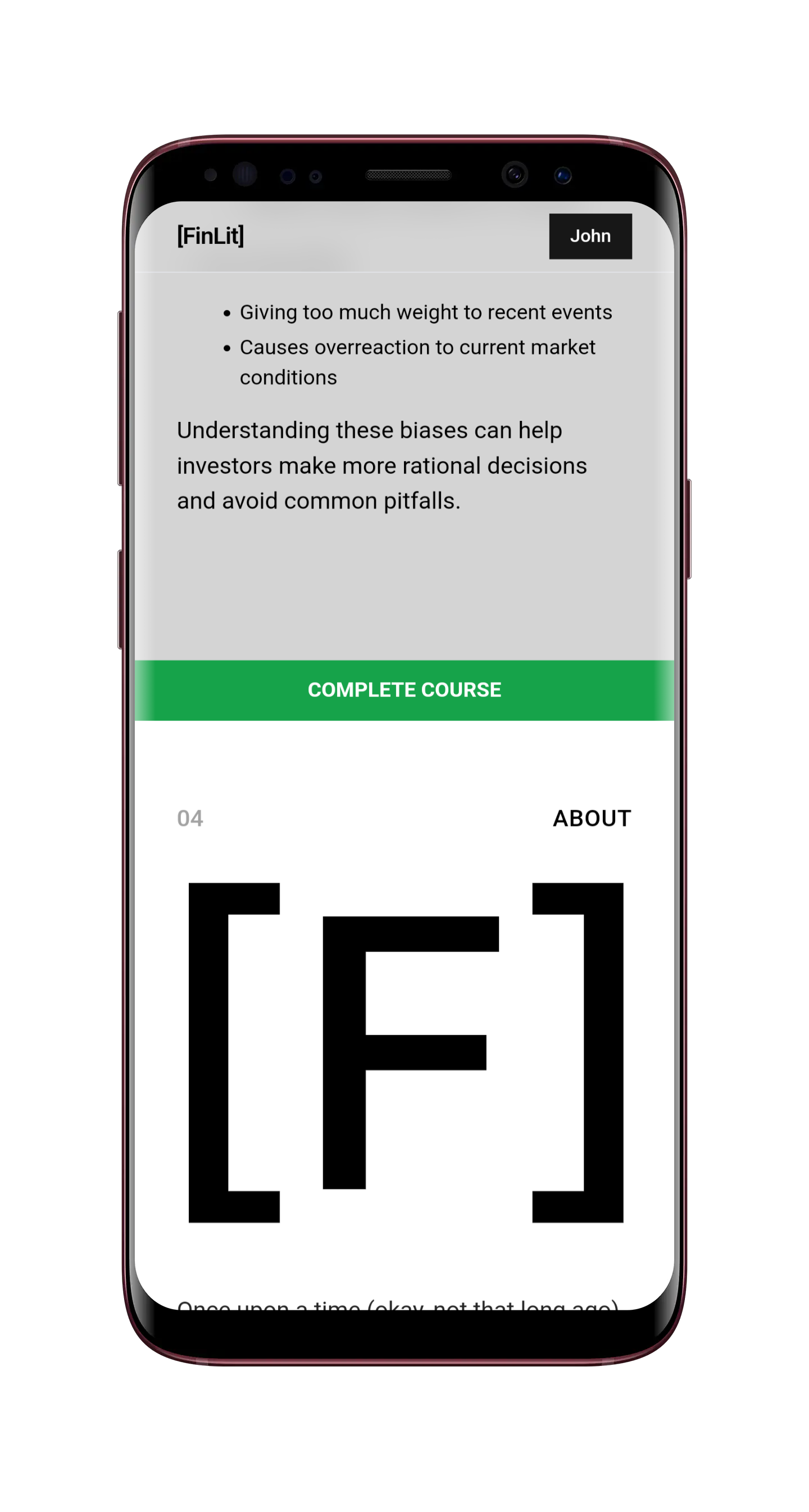 finlit complete course mobile