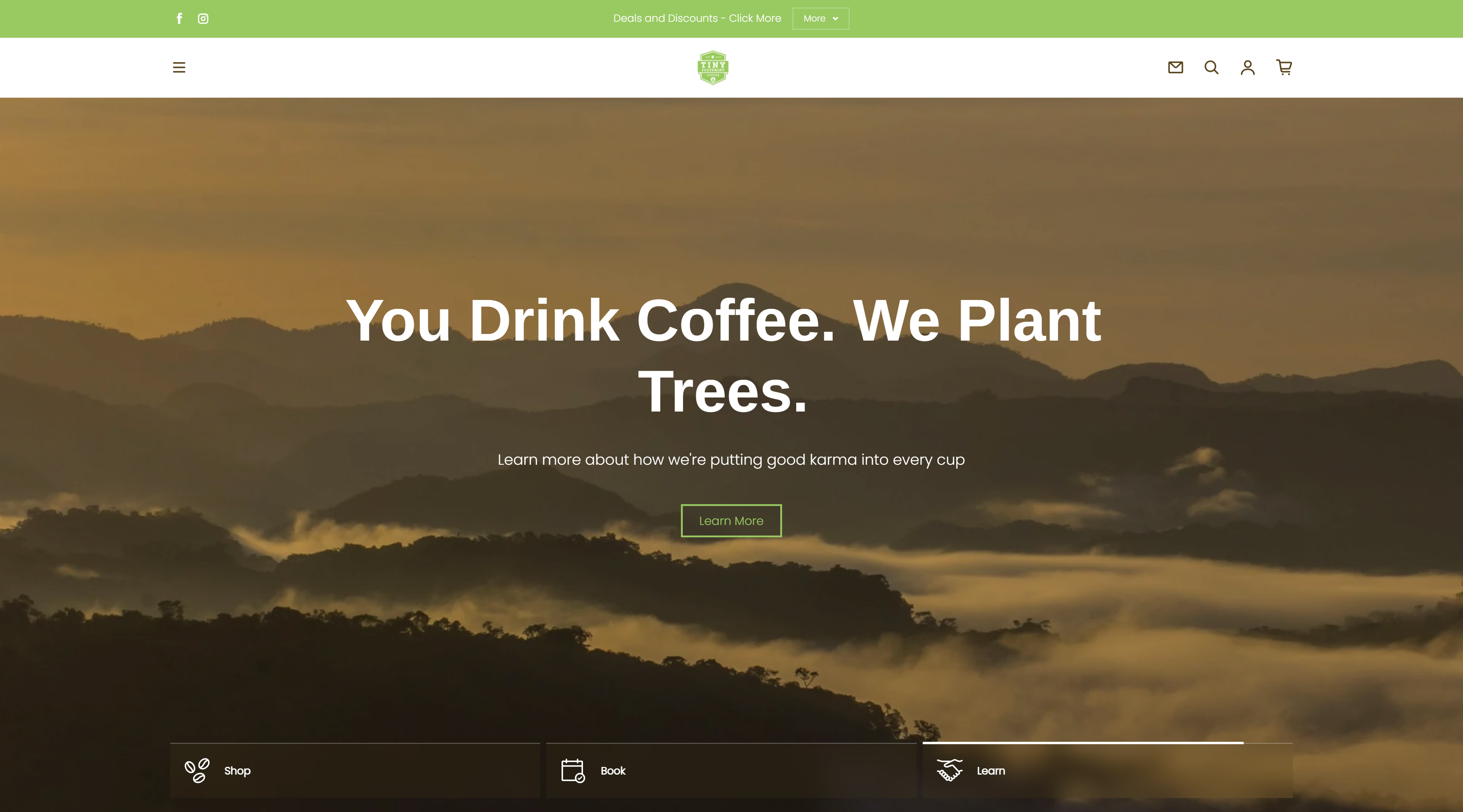 Payment infrastructure migration for Tiny-Footprint Coffee